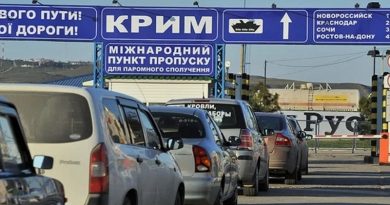 До конца августа Украина закрывает админграницу с Крымом