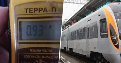 В поезде Киев-Харьков пассажир зафиксировал превышение радиационного фона: его высадили