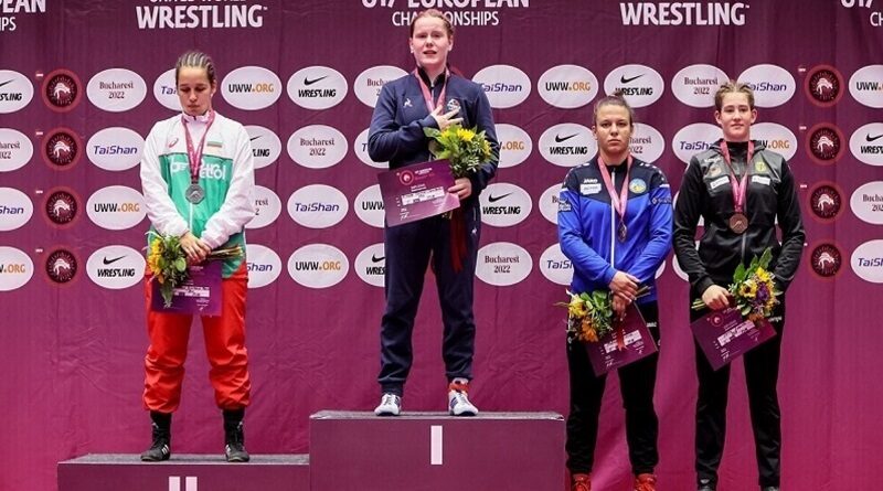 Спортсменка из Одесчины стала бронзовым призером чемпионата Европы по вольной борьбе