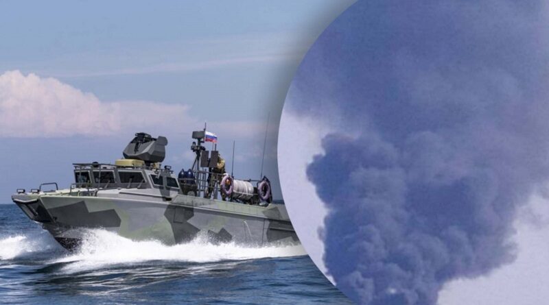 ЗСУ знищили російський катер на Дніпрі