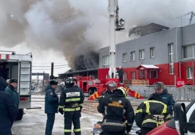 У Росії горить черговий завод.